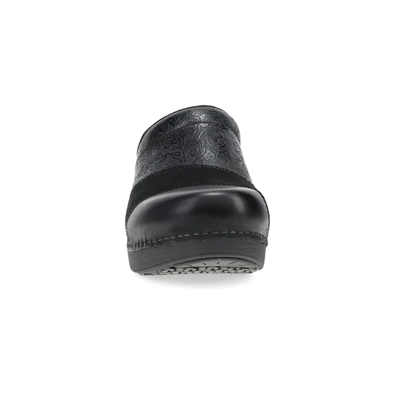Zinnia Clog In Black Multi