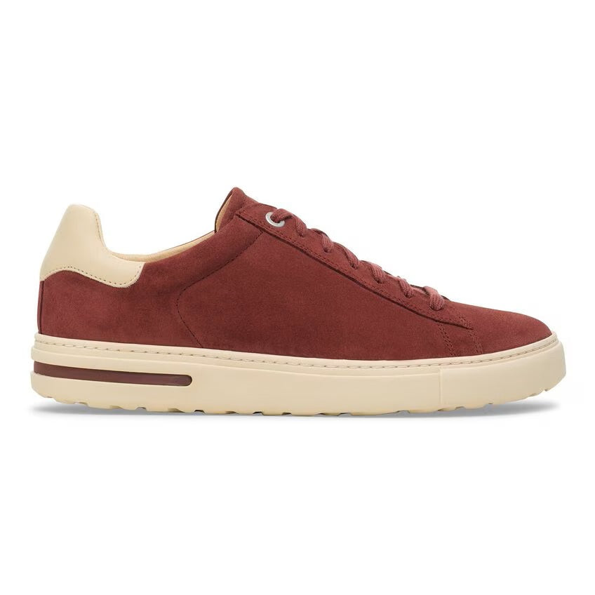 Bend Leather Panel Sneaker in Zinfandel