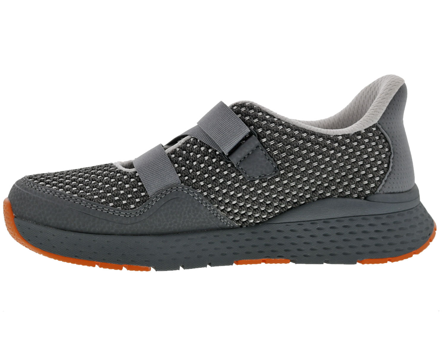 Women's Bayside Adjustable Open Sneaker EXTRA WIDE in Grey