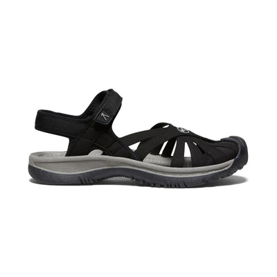 Rose Hybrid Water Sandal in Black/ Neutral Gray