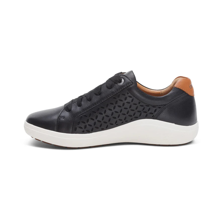 Courtney Sneaker in Cutout Black