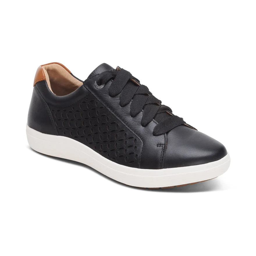 Courtney Sneaker in Cutout Black