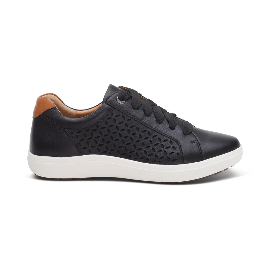 Courtney Sneaker in Cutout Black