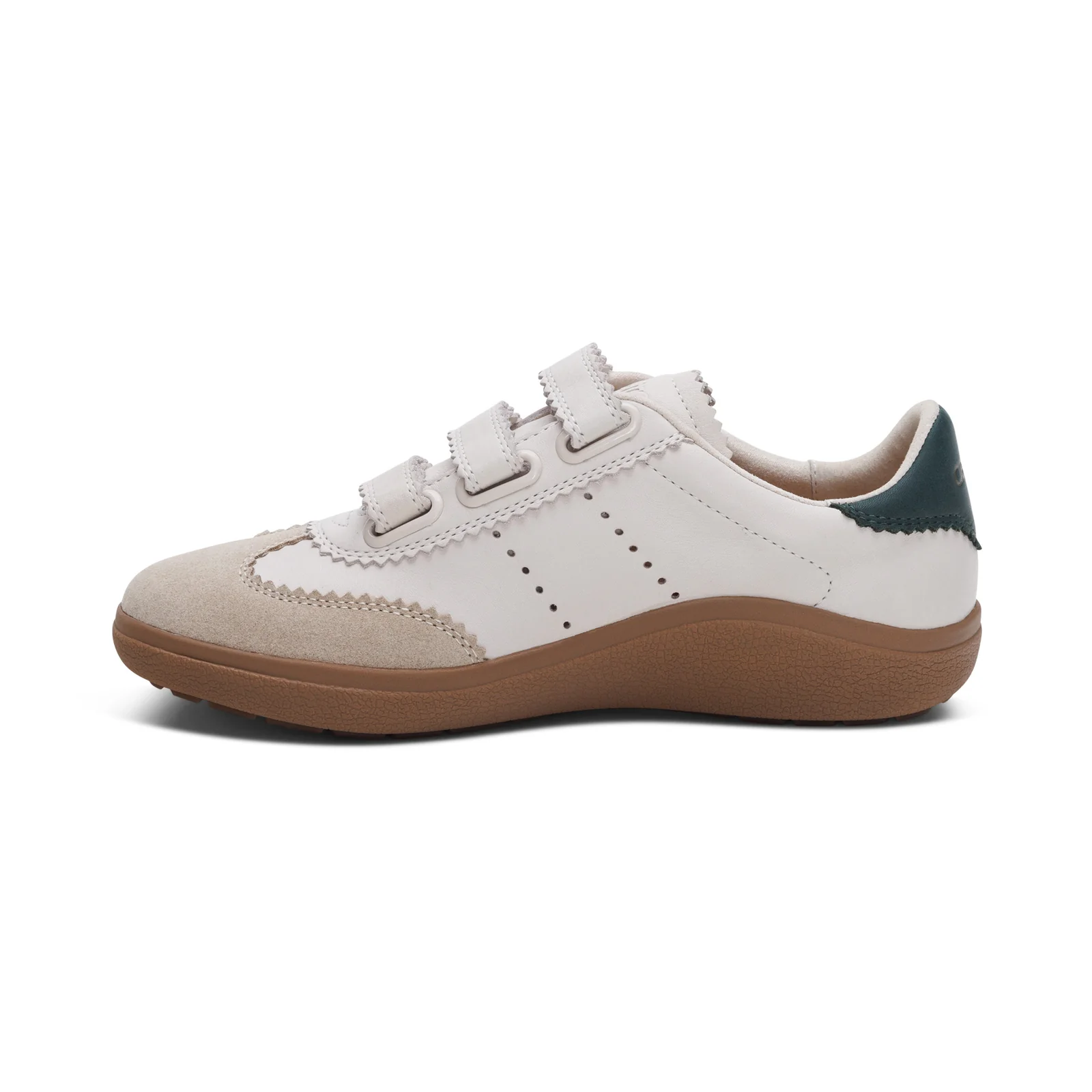 Morgan Retro Adjustable Sneaker In Oatmeal