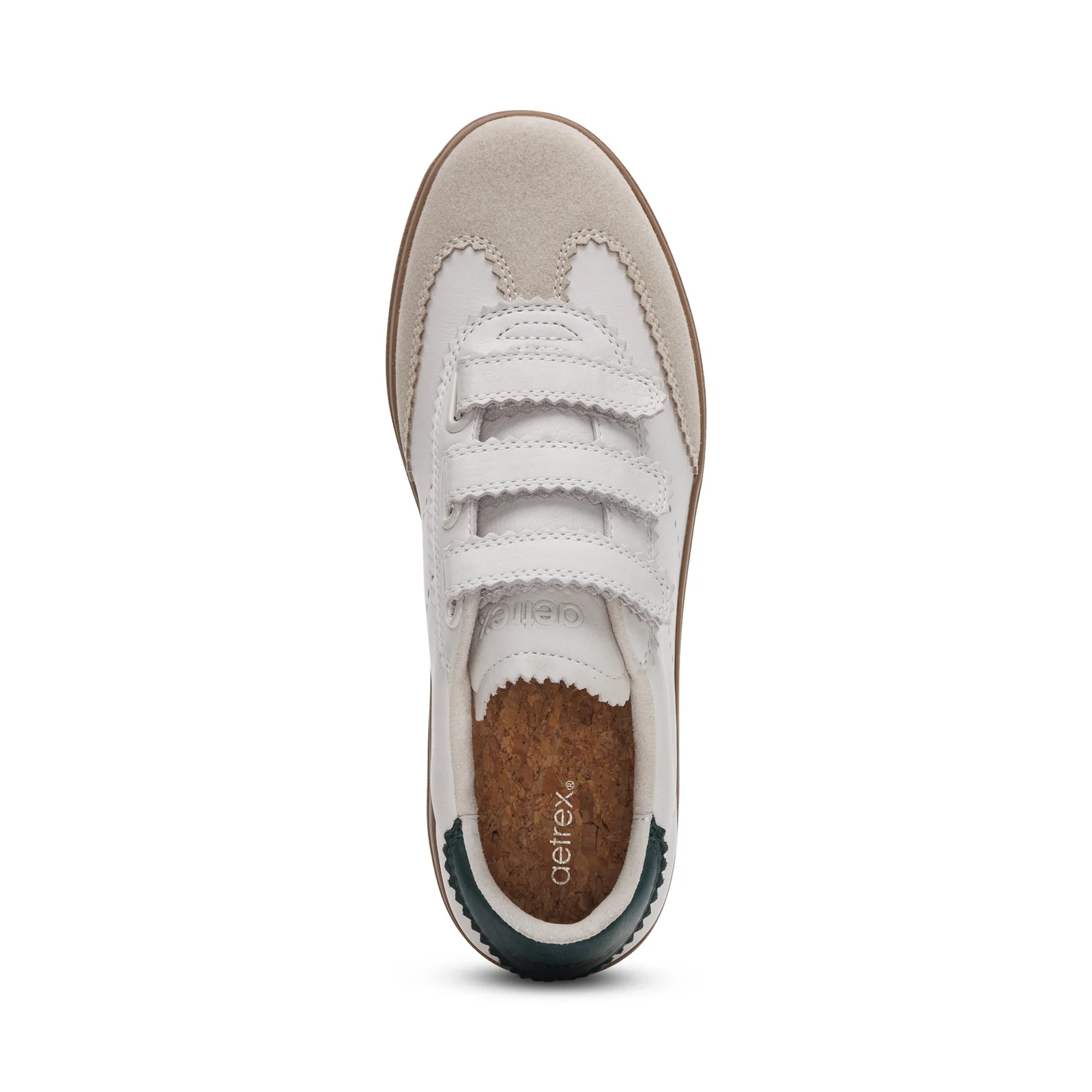 Morgan Retro Adjustable Sneaker In Oatmeal