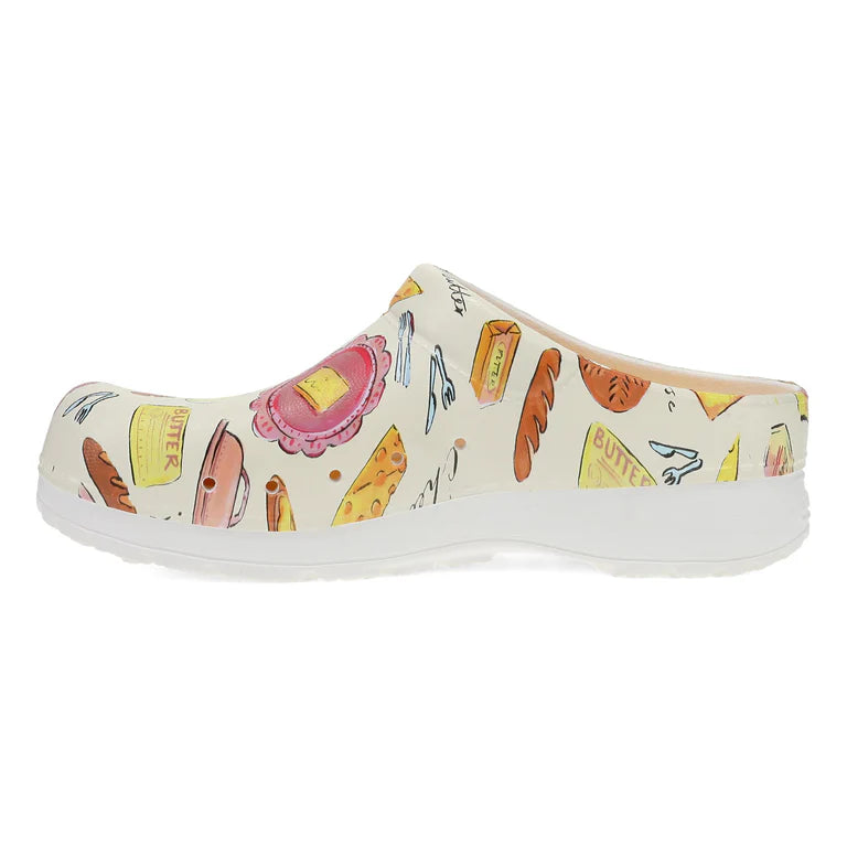Kane EVA Clog in Butter & Baguettes