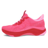 Peony Walking Sneaker in Hot Pink Mesh