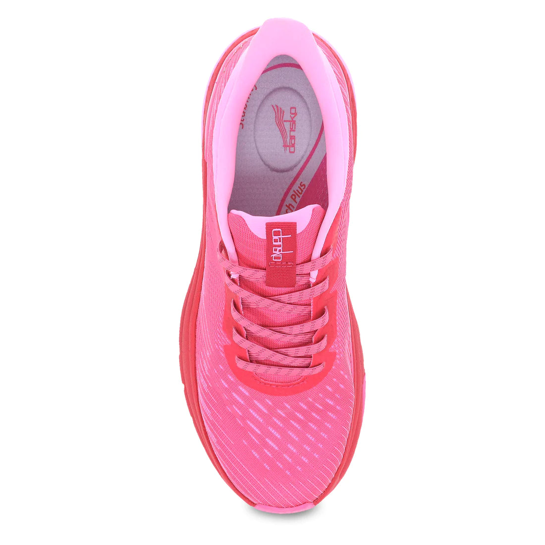 Peony Walking Sneaker in Hot Pink Mesh