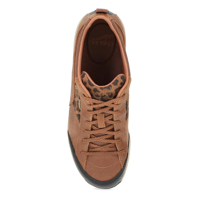 Paisley Light Hiking/Work Shoe in Brown/Leopard