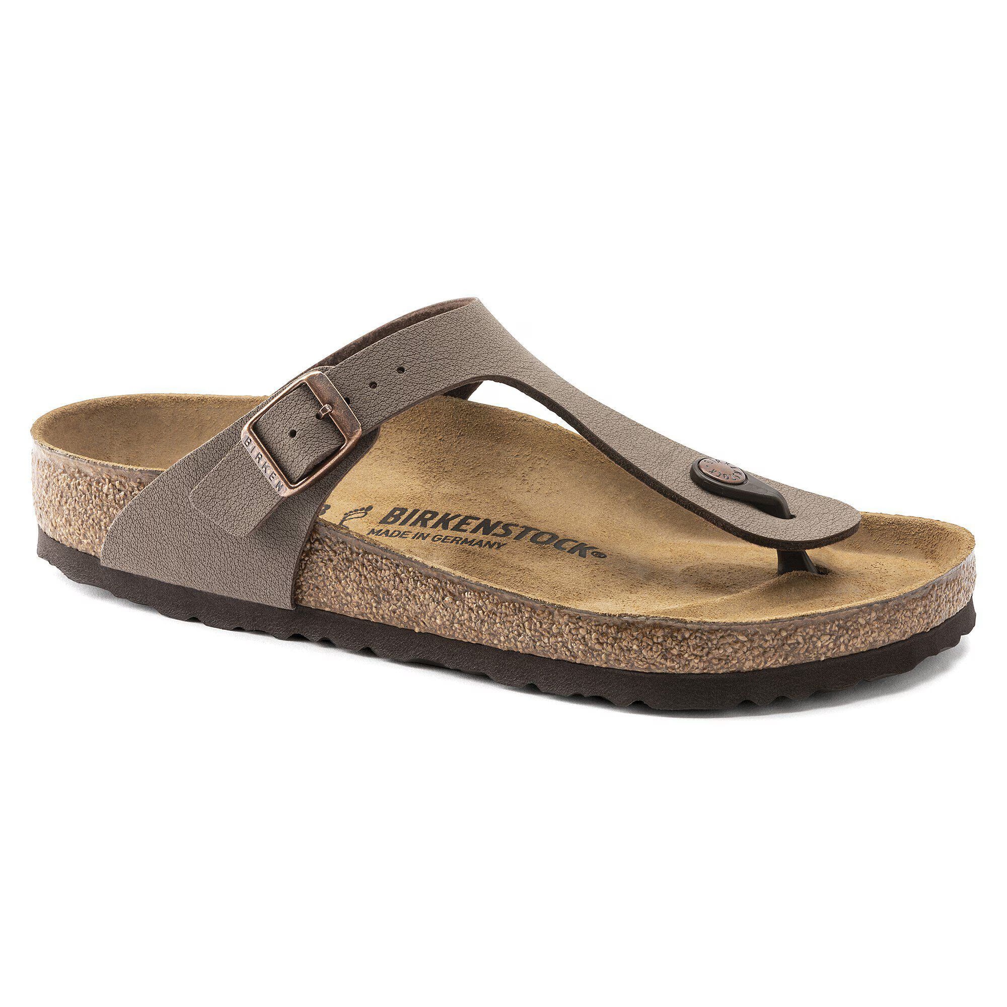 Gizeh Sandal Birko-Flor in Mocca