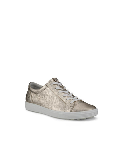 Women's Soft 7 Mono Sneaker in Pure White Gold CLOSEOUTS