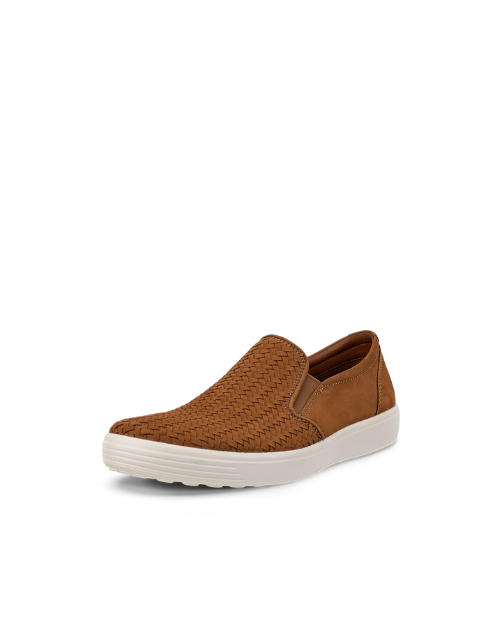 Men's Soft 7 Woven Slip on in Camel