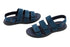 Stelvio Tri-Strap Sandal in Blue