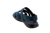 Stelvio Tri-Strap Sandal in Blue