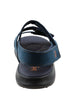 Stelvio Tri-Strap Sandal in Blue