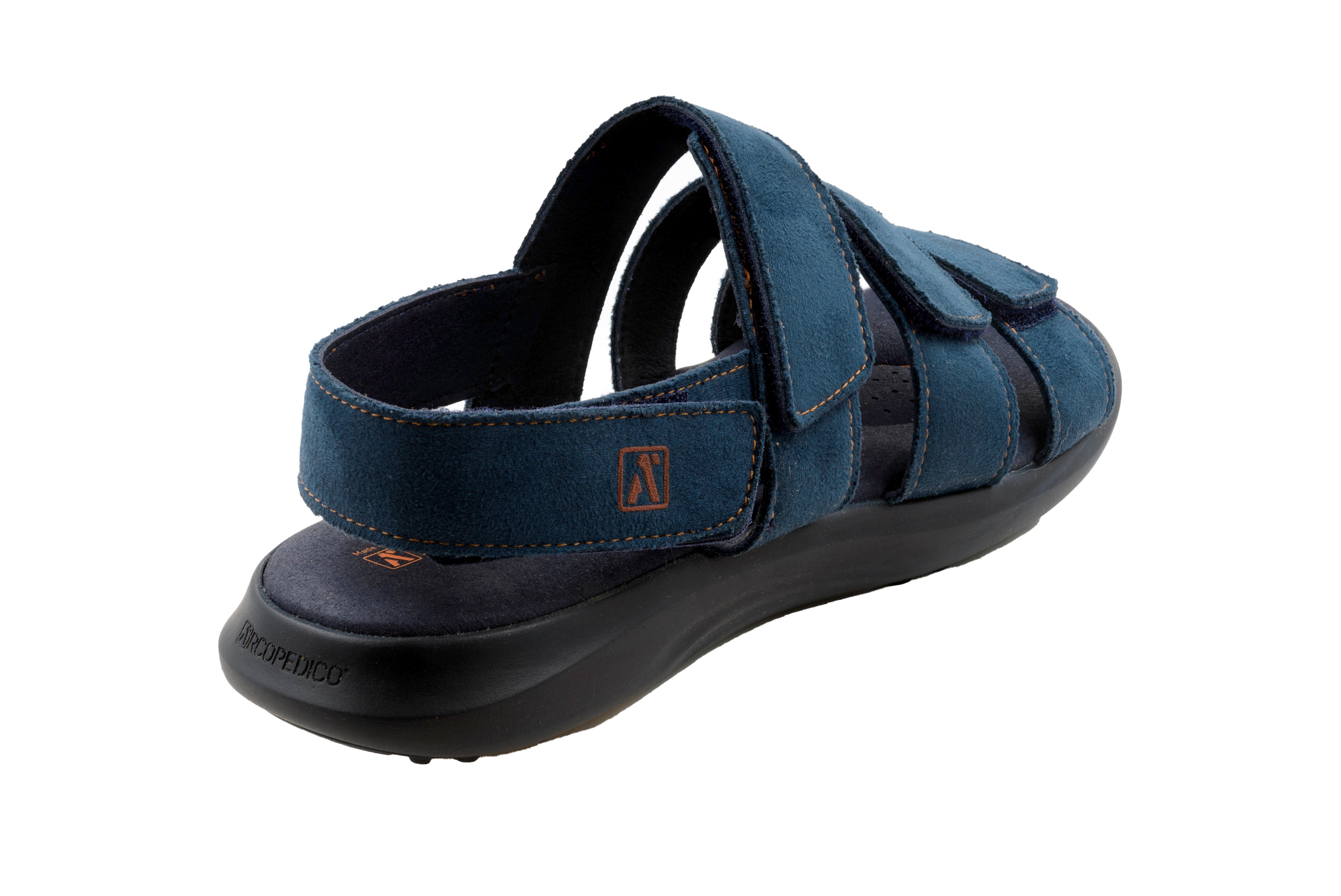 Stelvio Tri-Strap Sandal in Blue