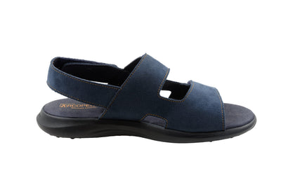Sumava Tri-Strap Sandal In Blue