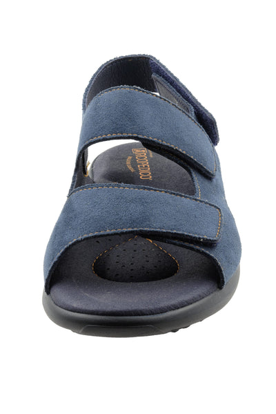 Sumava Tri-Strap Sandal In Blue