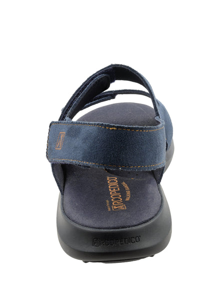Sumava Tri-Strap Sandal In Blue