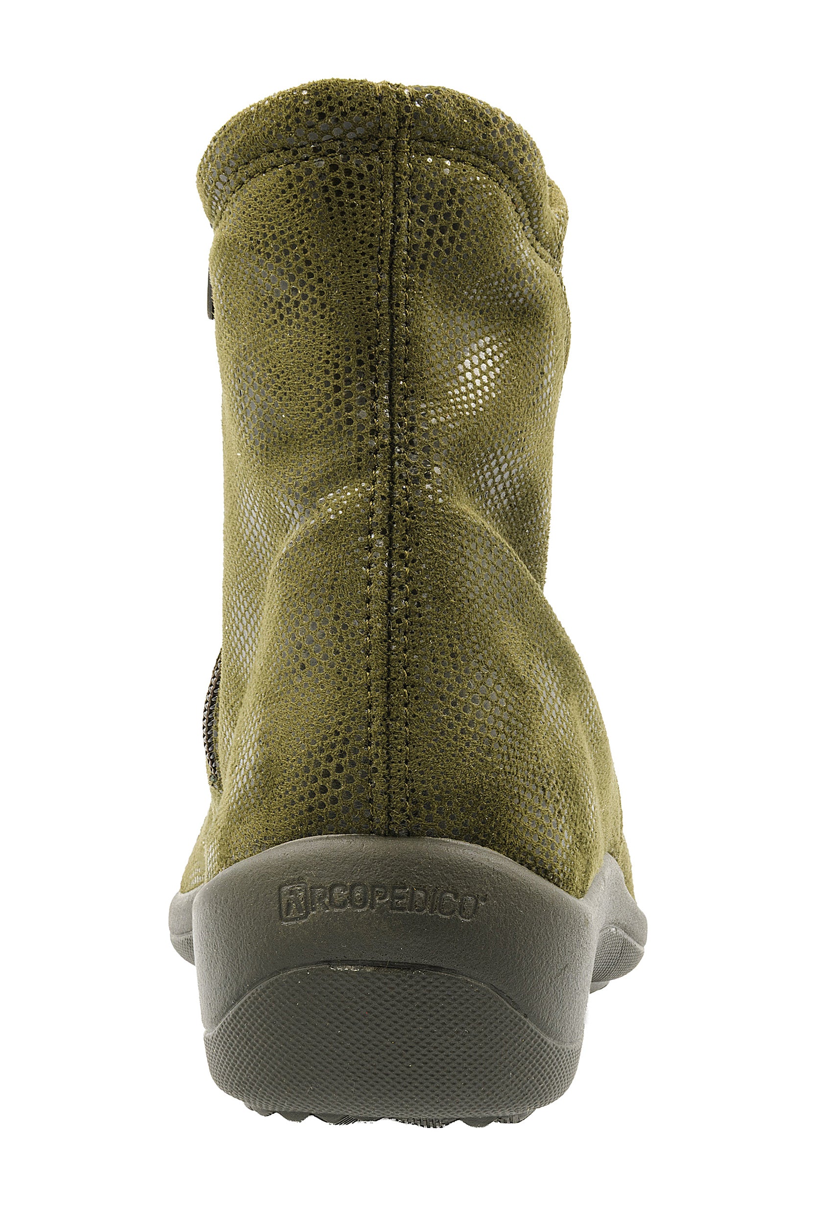Paluma Vegan Bootie in Olive Stardust