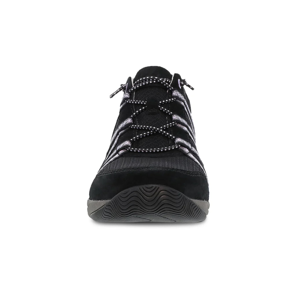 Harlyn Lightweight Sneaker in Suede Black