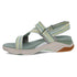 Rayna Adjustable Strappy Sandal in Sage Multi Webbing