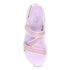 Rayna Adjustable Strappy Sandal in Lilac Multi Webbing