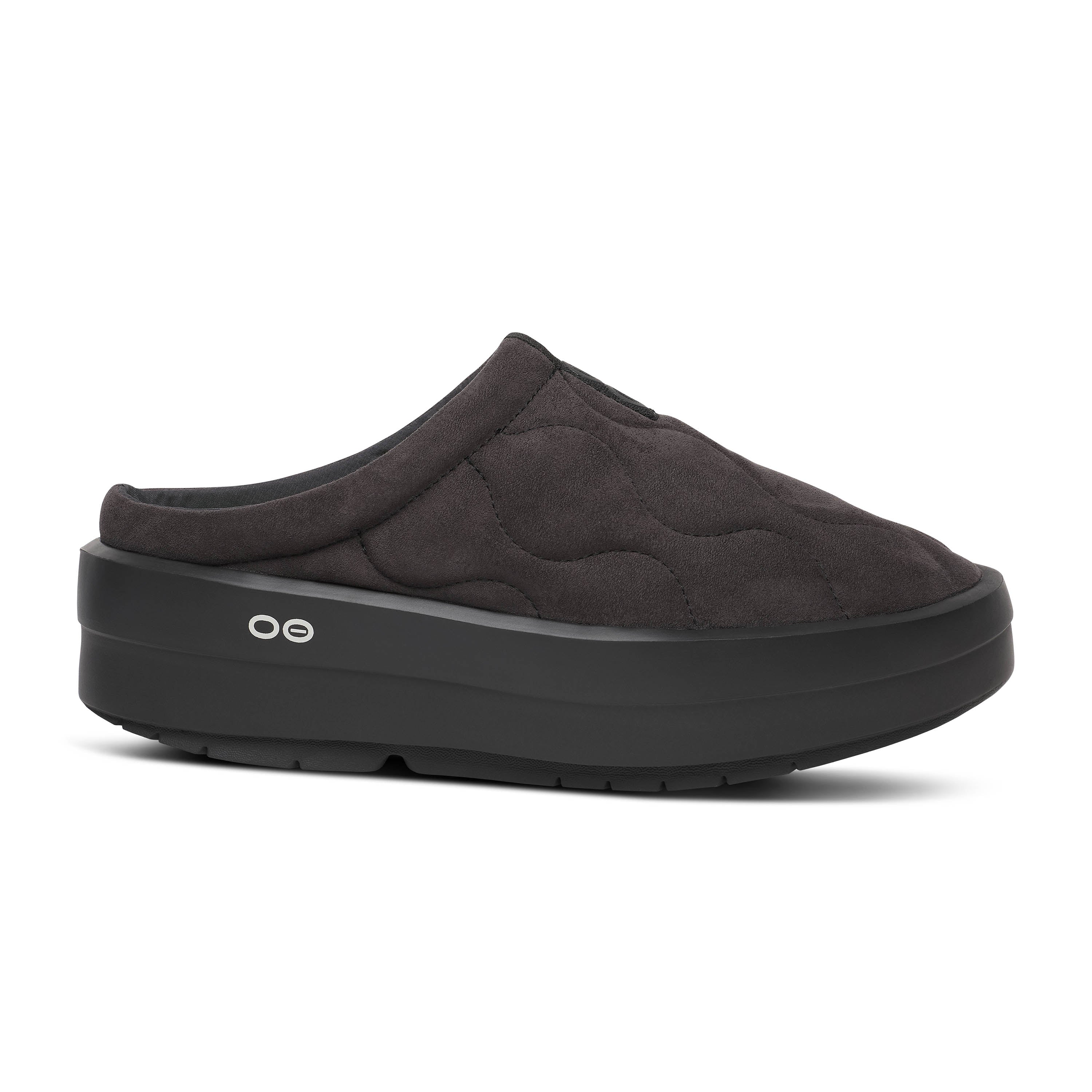 Women's OOcoozie Platform Posh Mule in Black