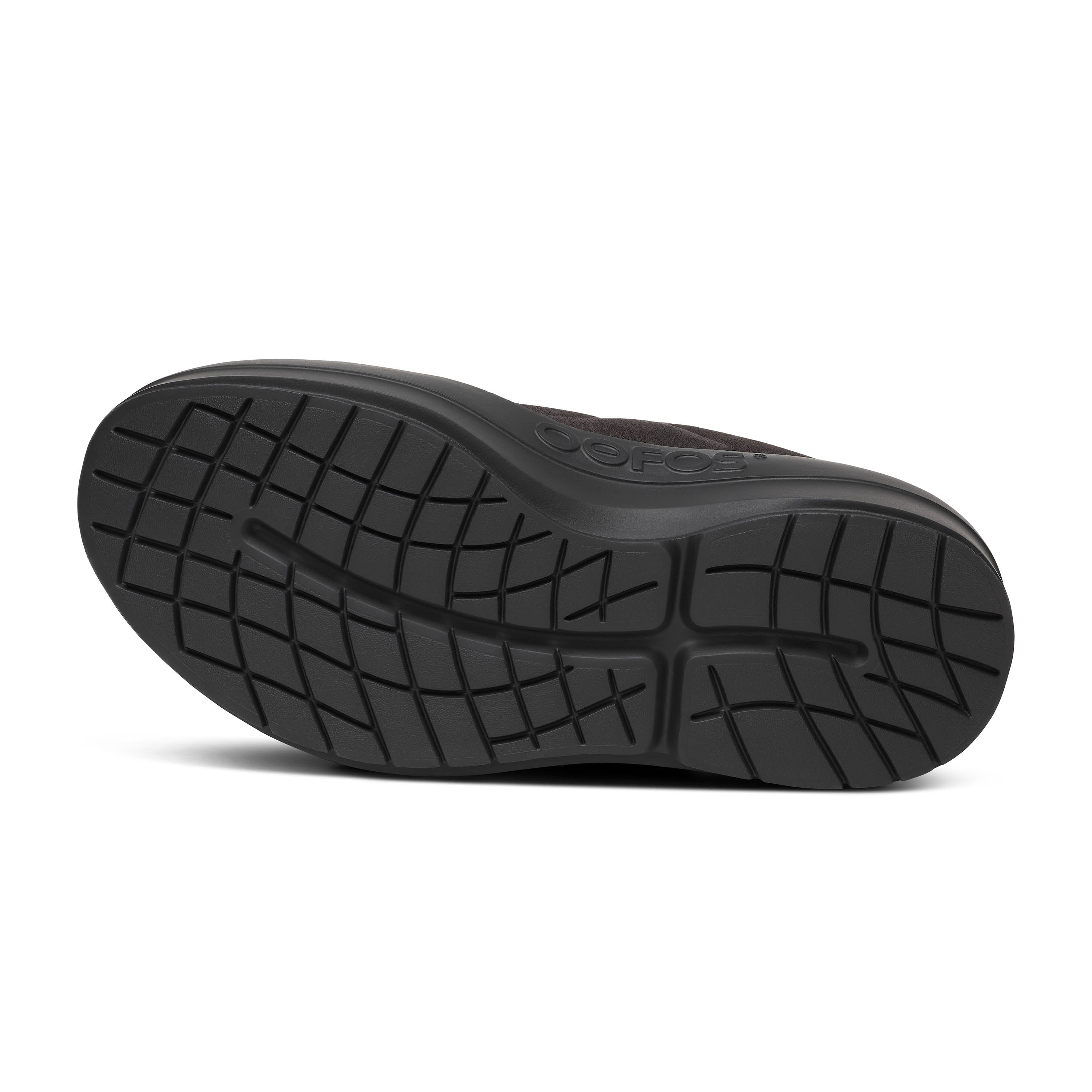 Women's OOcoozie Platform Posh Mule in Black
