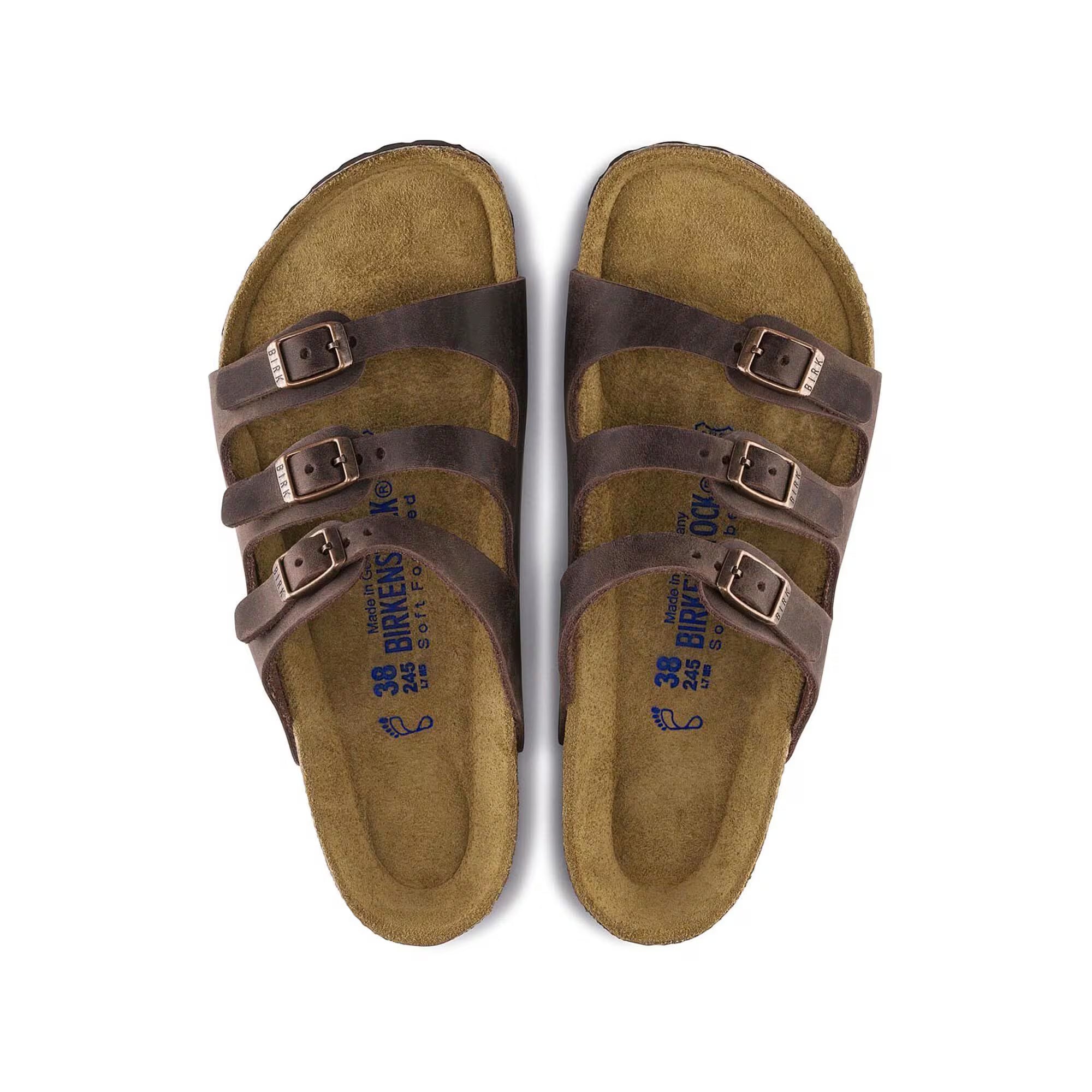 Florida Soft Foot Bed Sandal in Habana