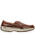 Captain Lightweight Slip On Boat Shoe in Brown