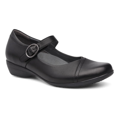 Fawna Leather MaryJane in Black