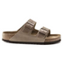 Arizona Soft Footbed Sandal in Tobacco Brown Oiled Leather
