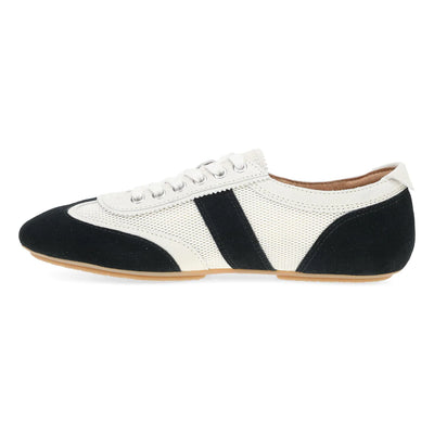 Milana "Sneakerina" Oxford in Black/Vanilla