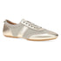 Milana "Sneakerina" Oxford in Gold Metallic