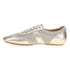Milana "Sneakerina" Oxford in Gold Metallic