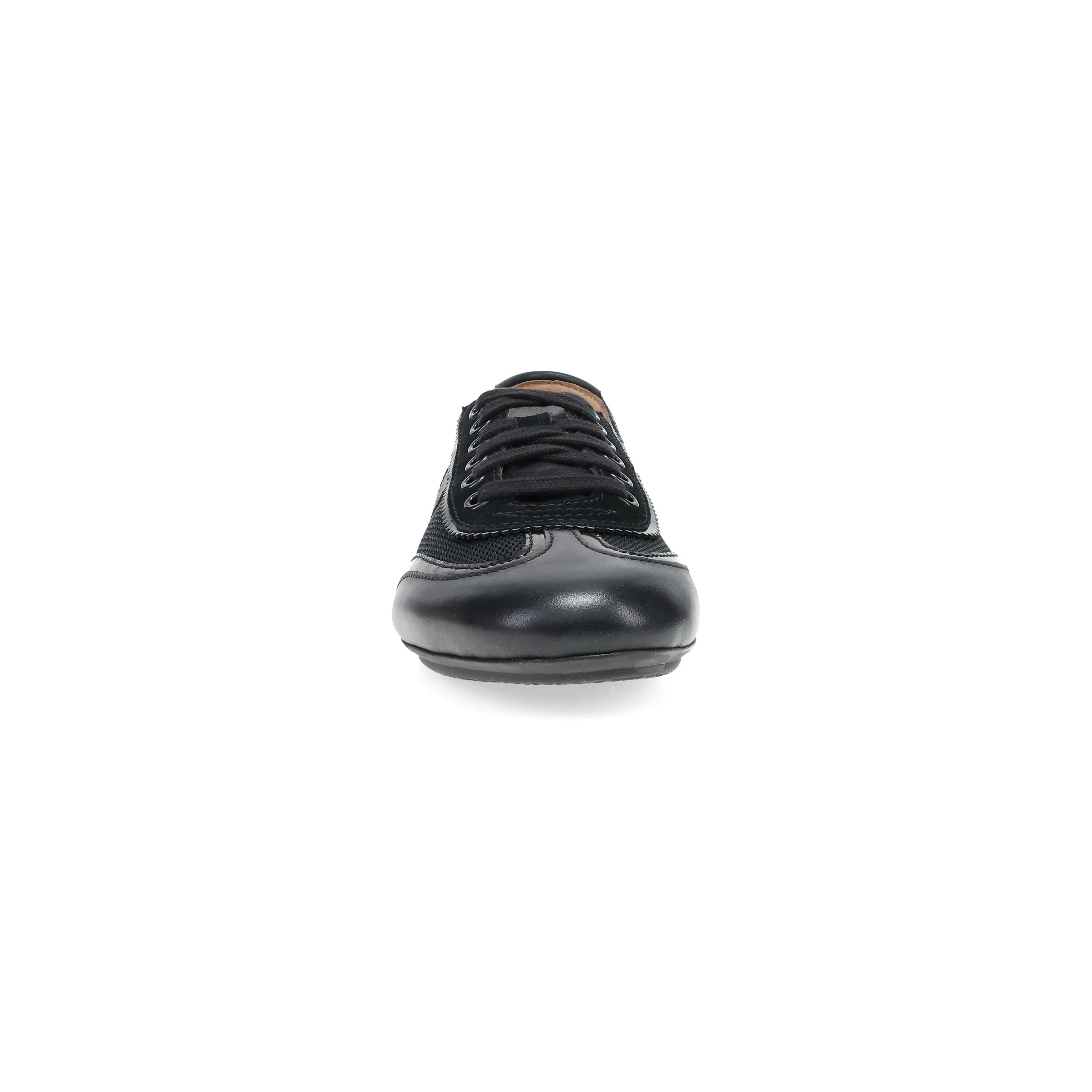 Milana "Sneakerina" Oxford in Black/Black Patent