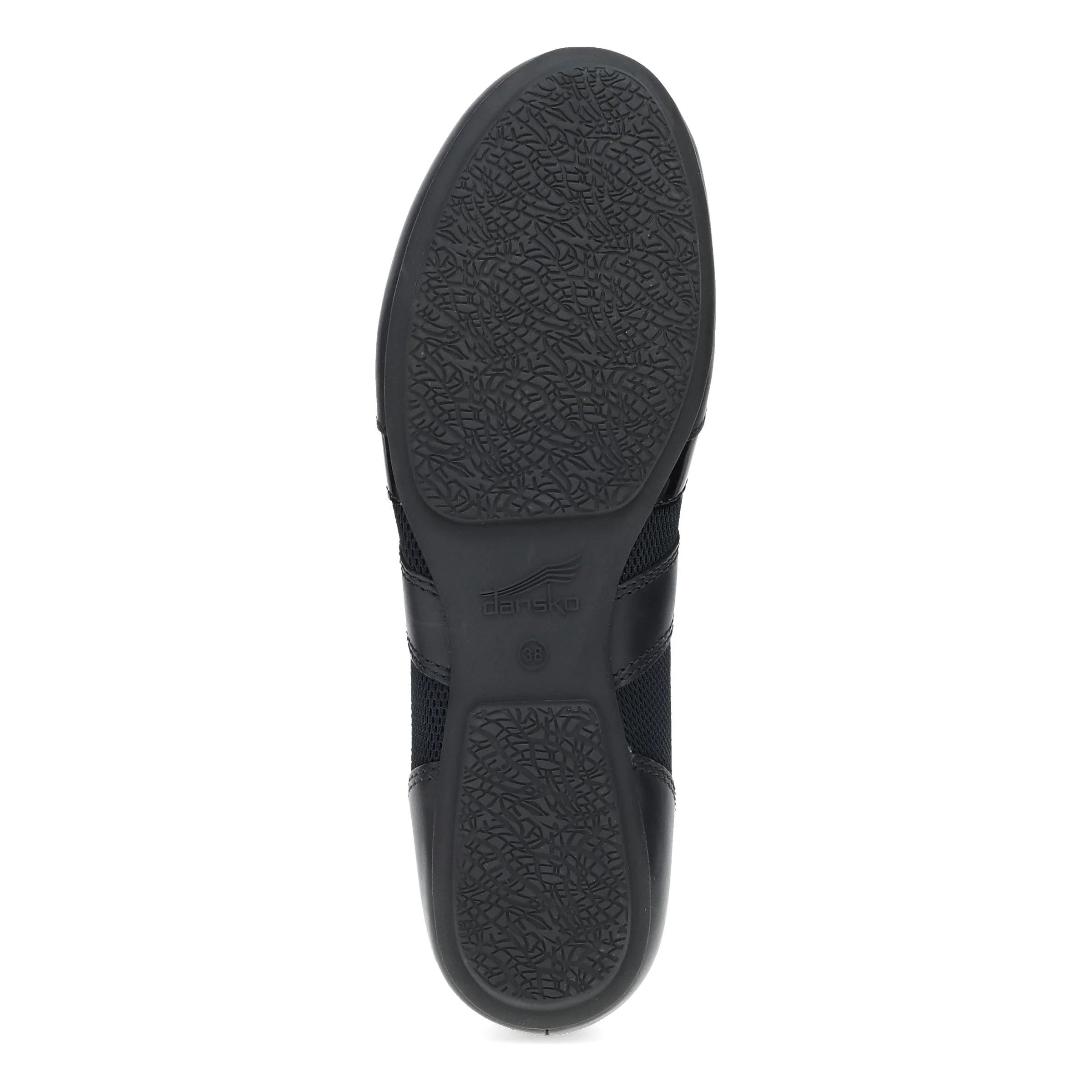 Milana "Sneakerina" Oxford in Black/Black Patent