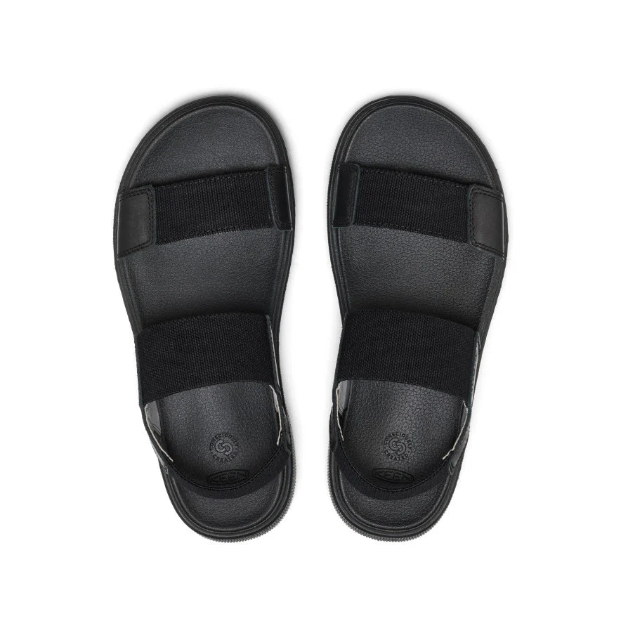 Elle Mila Backstrap in Black/Black