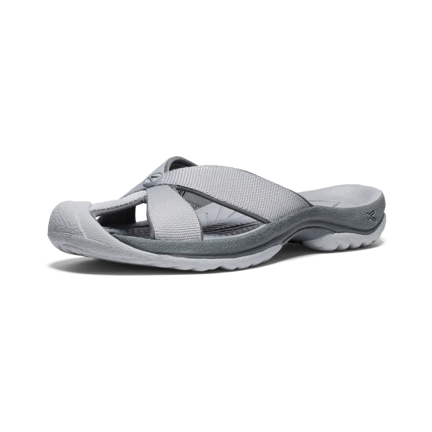 Bali Closed Toed Slide in Alloy/Steel Grey