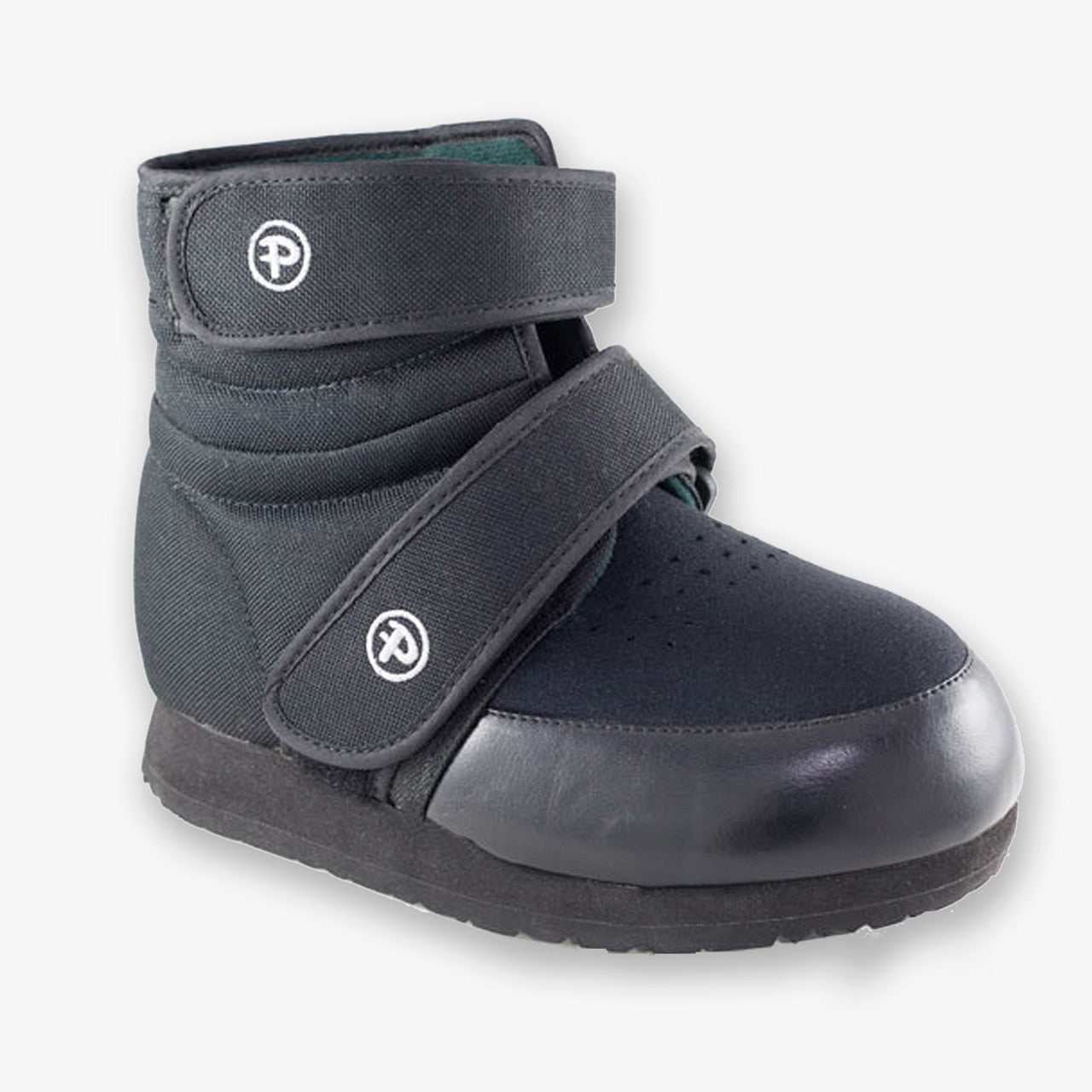 Strap Velcro High Top in Black (WIDE Widths) – Tenni Moc's Shoe