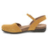 Rowan Closed Toe Sandal in Mustard