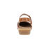 Rowan Closed Toe Sandal in Red Perf
