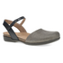 Rowan Closed Toe Sandal in Grey/Pewter