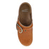 Pearson Stapled Clog With Iconic Buckle in Tan