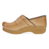 Pearson Stapled Clog With Iconic Buckle in Honey Distressed