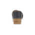 Pearson Tumbled Clog With Iconic Buckle in Dusty Blue