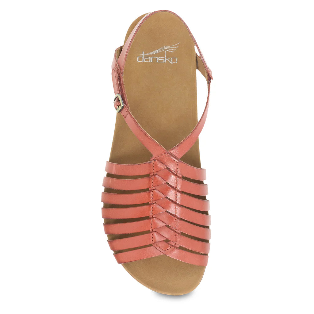 Jennifer Huarache Sandal in Clay