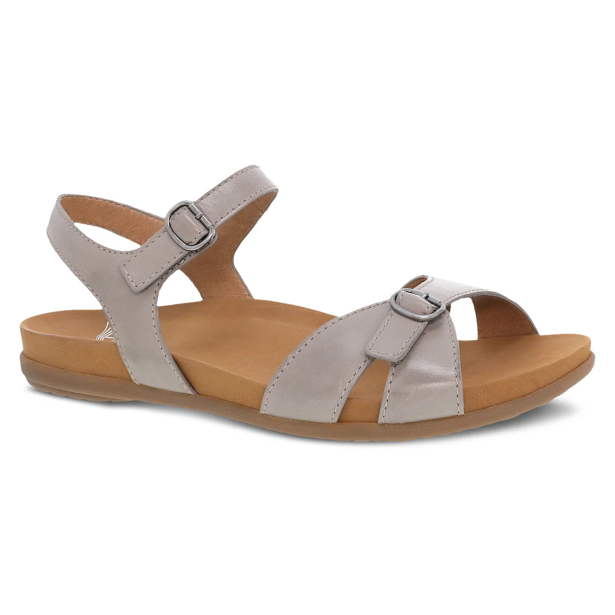 Judith Versatile Duel Strap Sandal in Stone