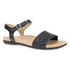 Jodie Casual Woven Sandals in Black